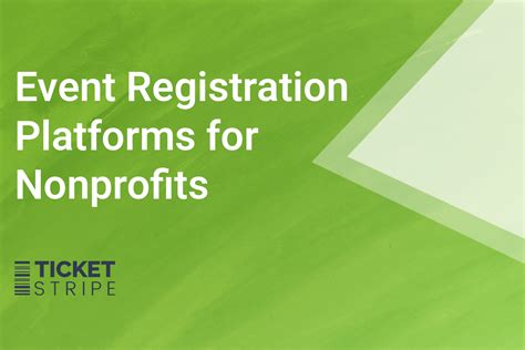 event registration platforms for nonprofits.
